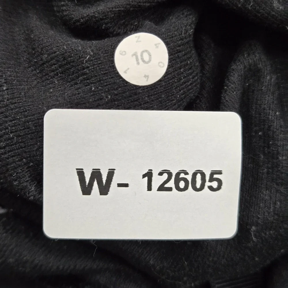 Lululemon Women Activewear Pants 10 Black Joggers High Rise Pockets 28